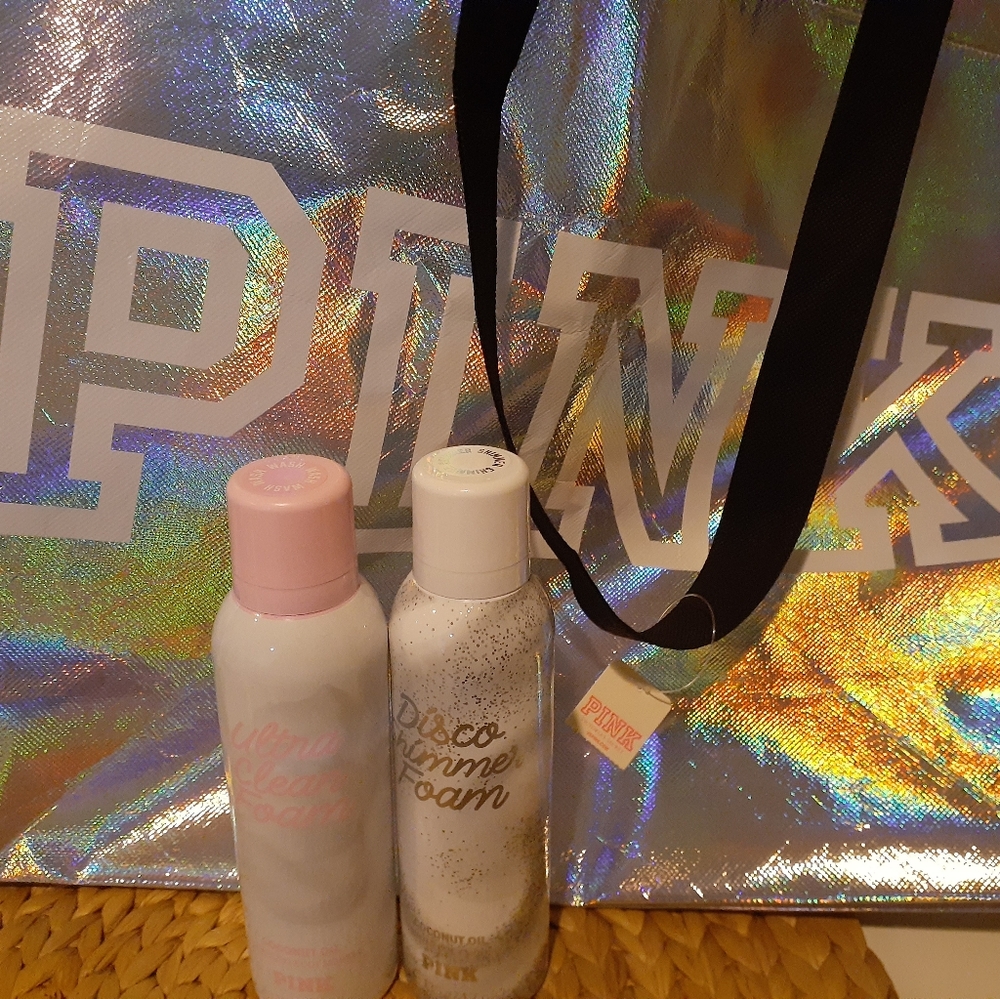 Pink bundle and body mousse New